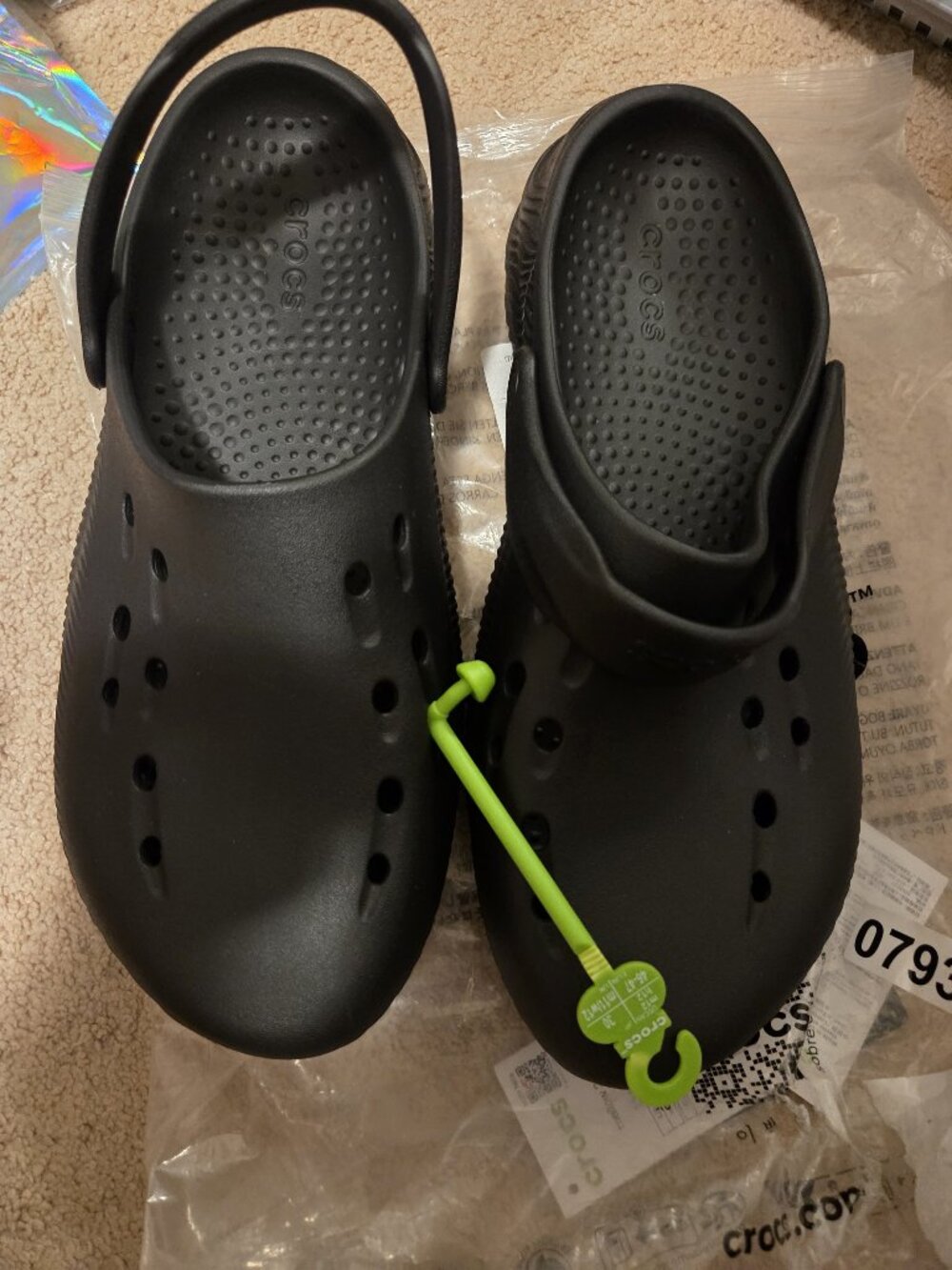 Crocs Mellow 2 Clog 214289-0TP Black Carbon Men's 12